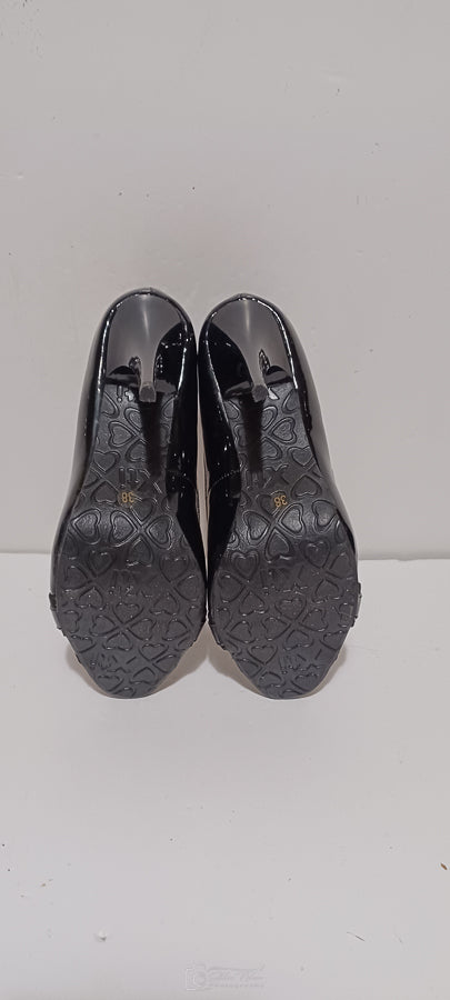 Xti - Chombinado - Ladies Heel - Front Buckle - Black - Brand New image 9