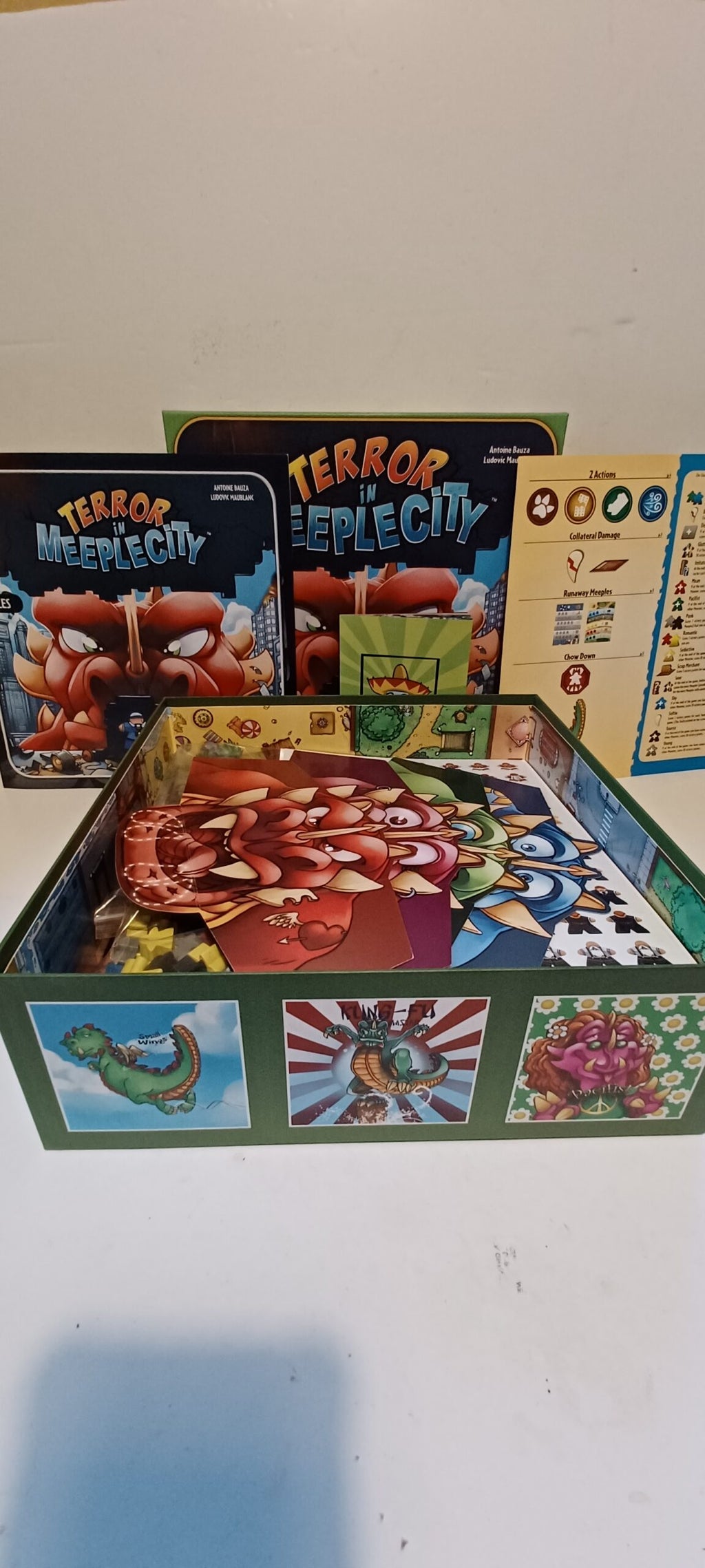 Terror in Meeple City | Board Game | AKA Rampage | Retail Condition | Antoine Bauza | Ludovic Maublanc | Repos Production image 5