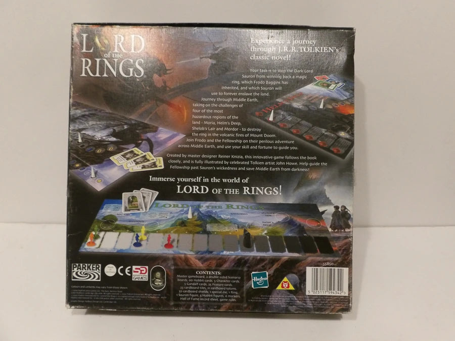 J.R.R Tolkien - Lord of The Rings - Parker - Hasbro - Board Game - Great Condition image 5