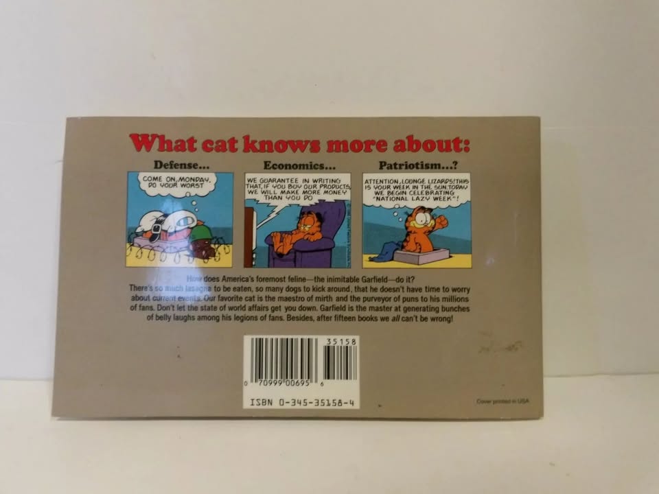 4x Vintage Garfield Books - Various Titles In Great Condition image 6