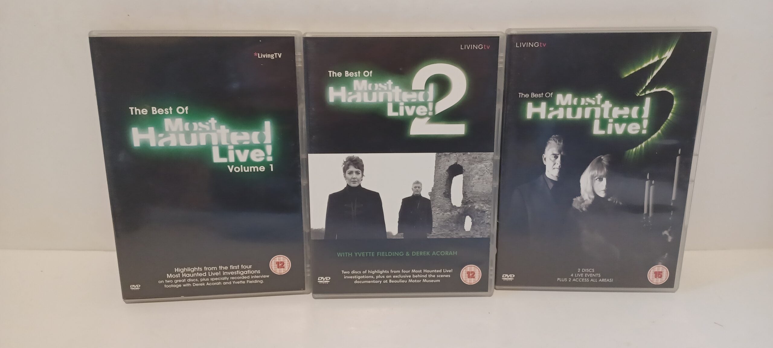 Most Haunted Live | The Best Of Most Haunted | Volumes 1 to 3 | Yvette Fielding | DVD Boxsets | Retail Condition image 8