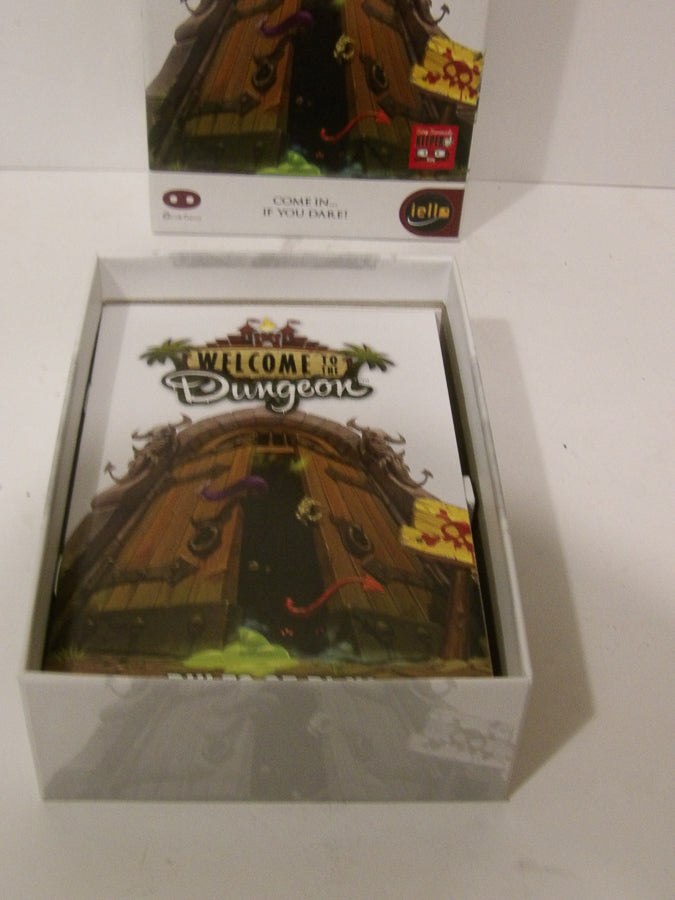 iello | Welcome to the Dungeon | Board Game | Ages 10+ | 2 to 4 Players | 30 mins Minutes Playing Time | Opened Box | Like New image 5