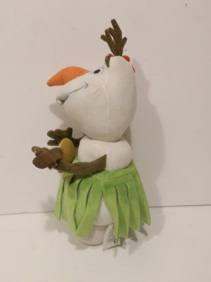 Olaf Plush from FROZEN 13" snowman Authentic Disney Store, It's Summer image 1
