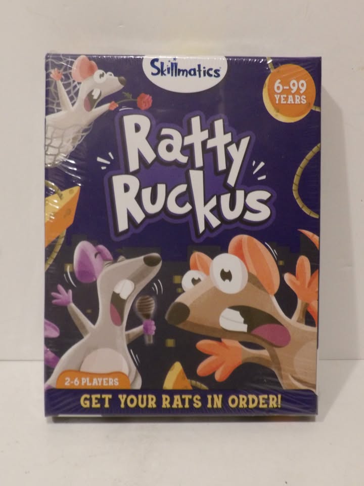 Skillmatics "Ratty Ruckus" - Family Card Game of Chaotic Rats - Brand New - Great Gift! image 0