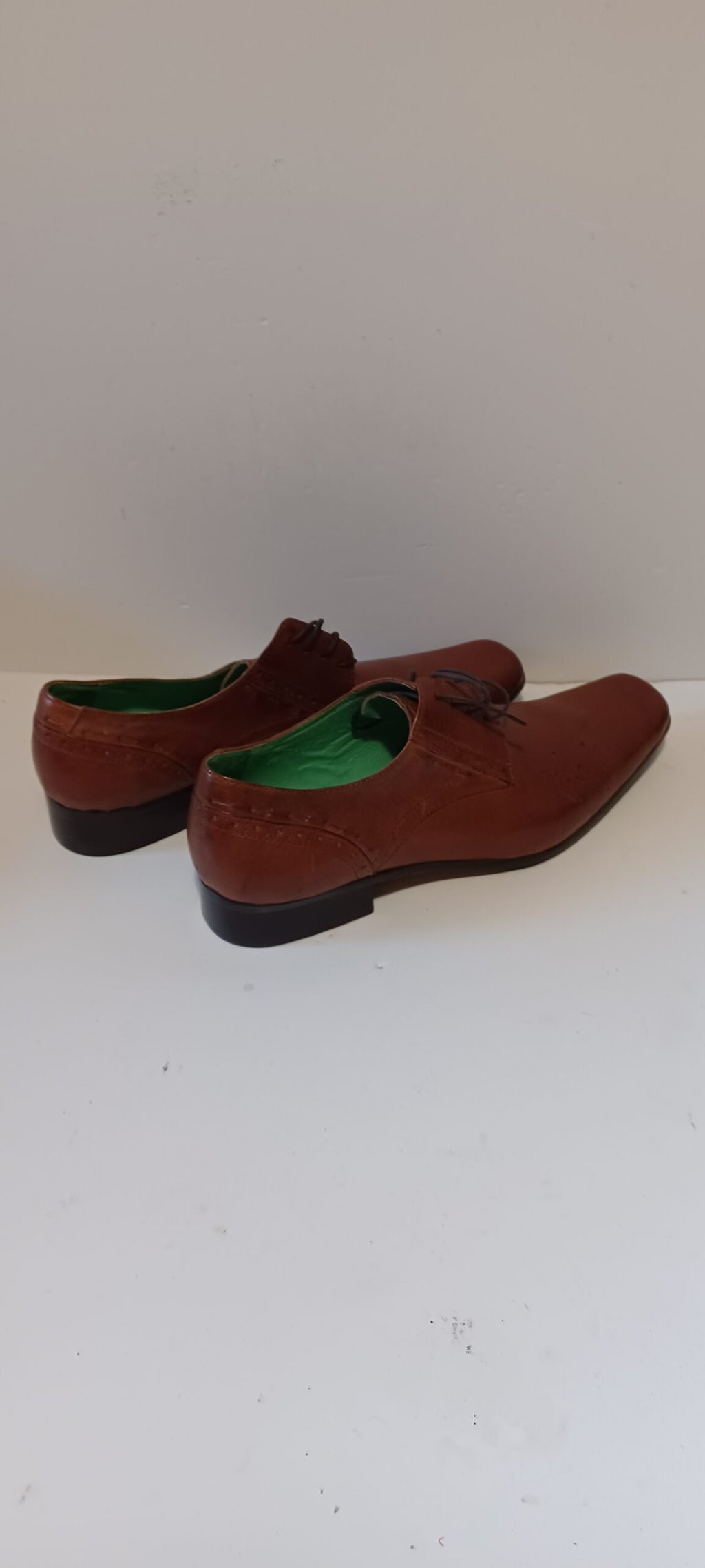 Front - Romford - Mens Shoes - Tan - Brand New image 4