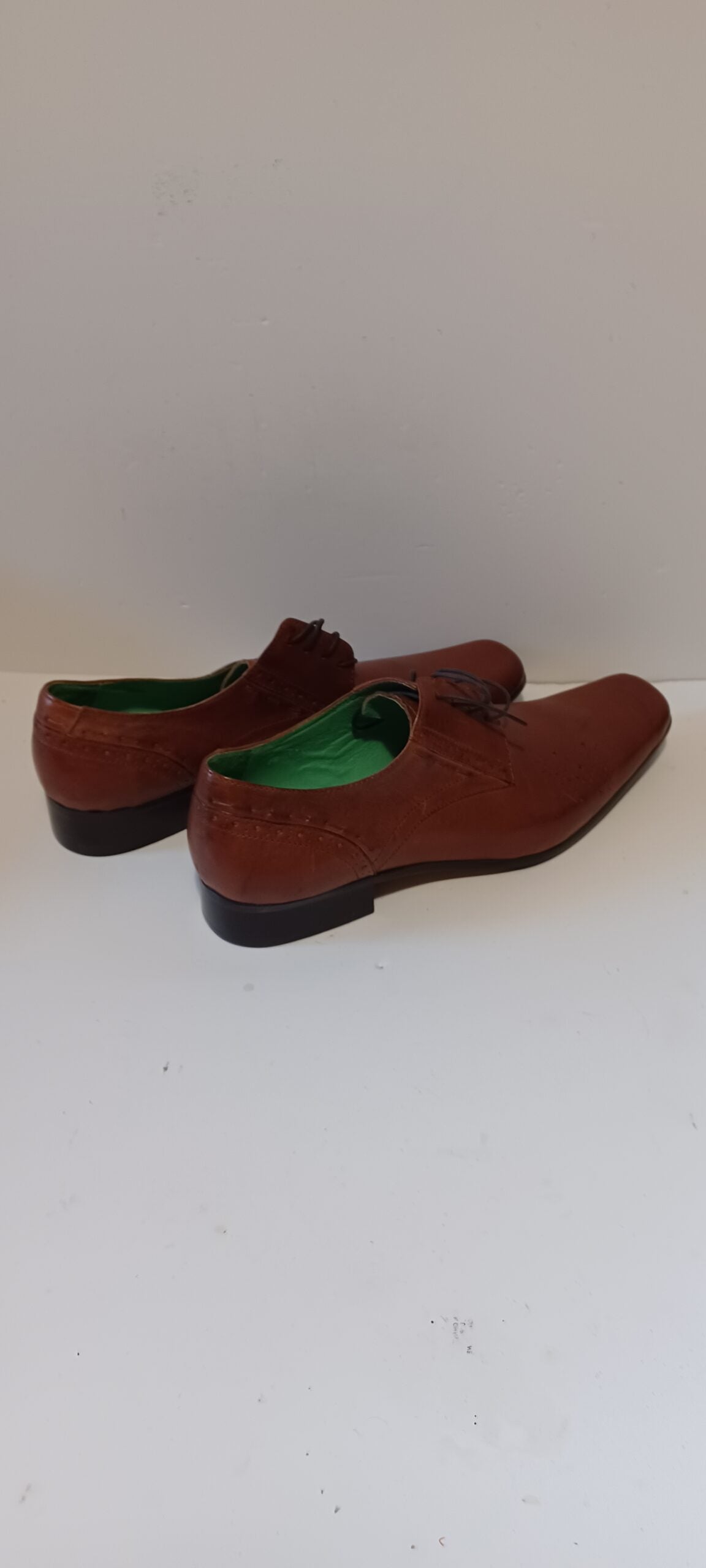 Front - Romford - Mens Shoes - Tan - Brand New image 4