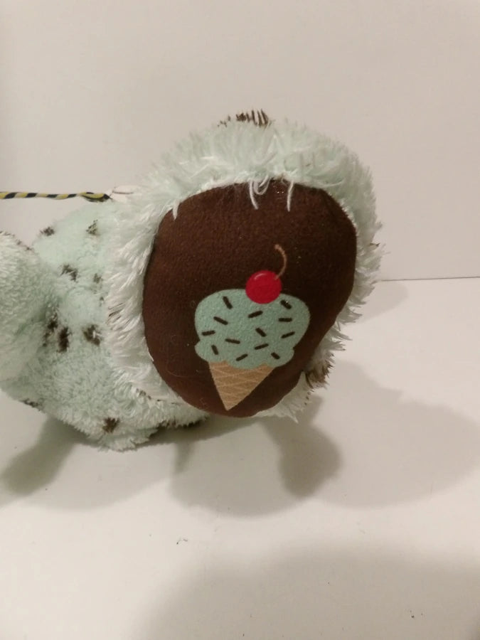 Build A Bear | BAB | BAB Workshop | Baskin-Robbins - Mint Chocolate Chip Bear - Retired image 3