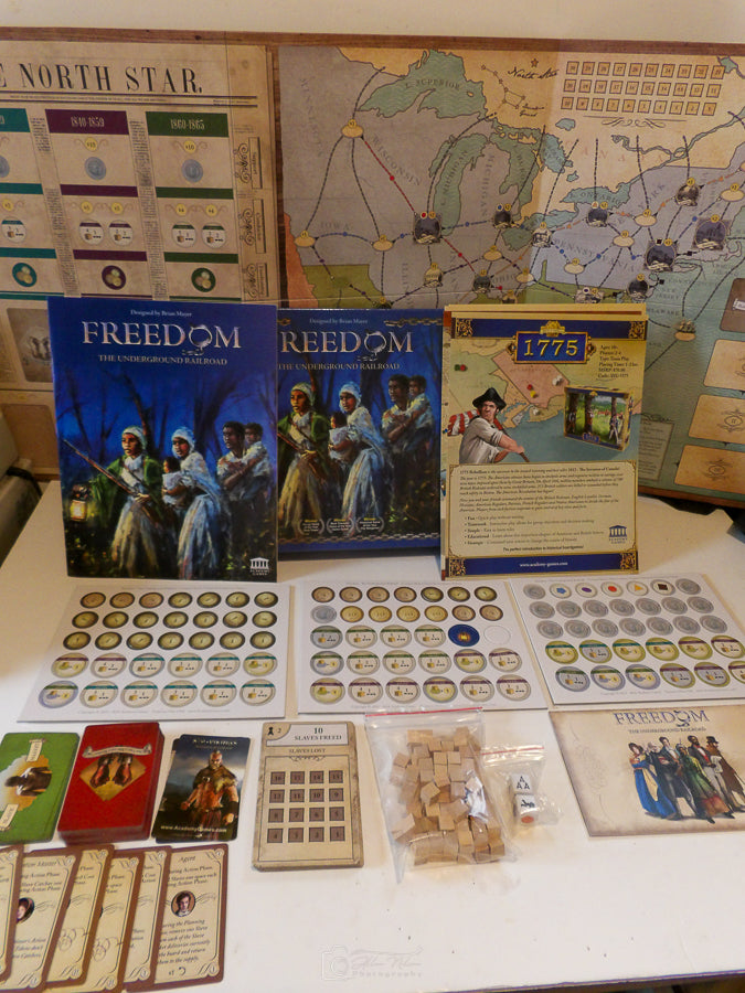Freedom - The Underground Railroad - 2014 - Brian Mayer - Academy Games - As New Condition image 17