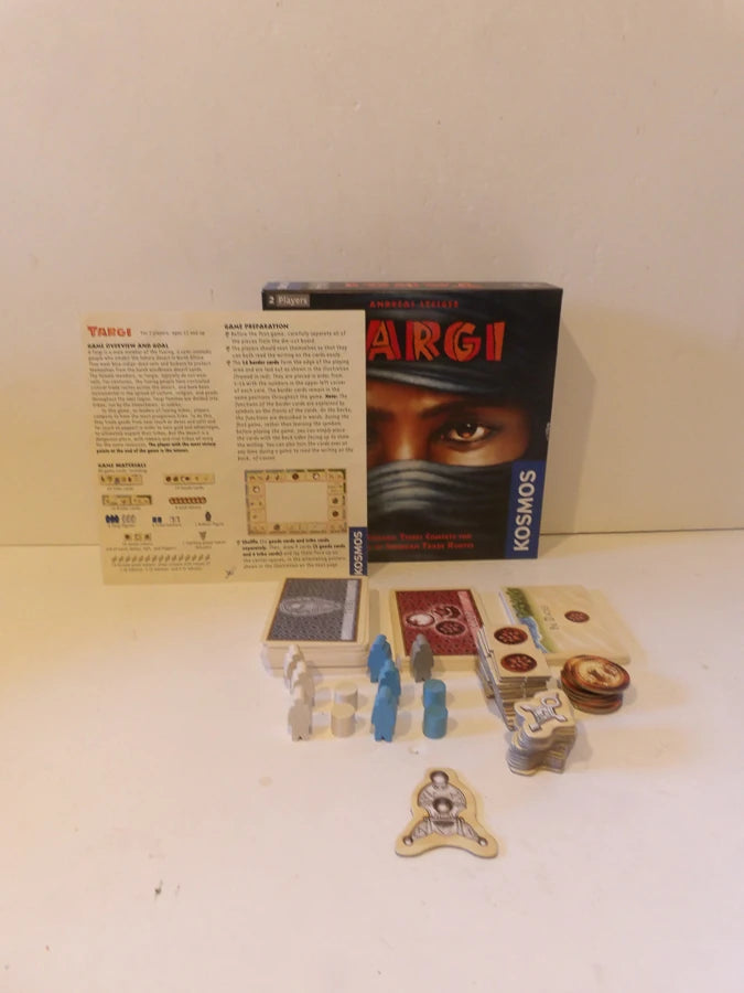 Thames & Kosmos - 691479 - Targi: Two Nomadic Tribes Compete for Trade Routes - Competitive Strategy Game - 2-Players - Ages 12+ image 4