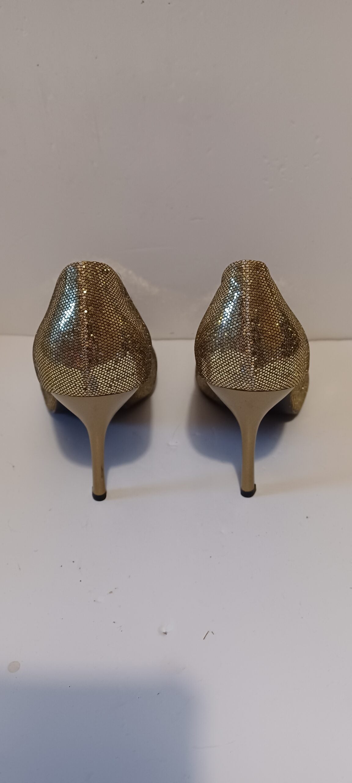 Xti - Zapato - Glitter - Gold - Heels - Brand New image 3