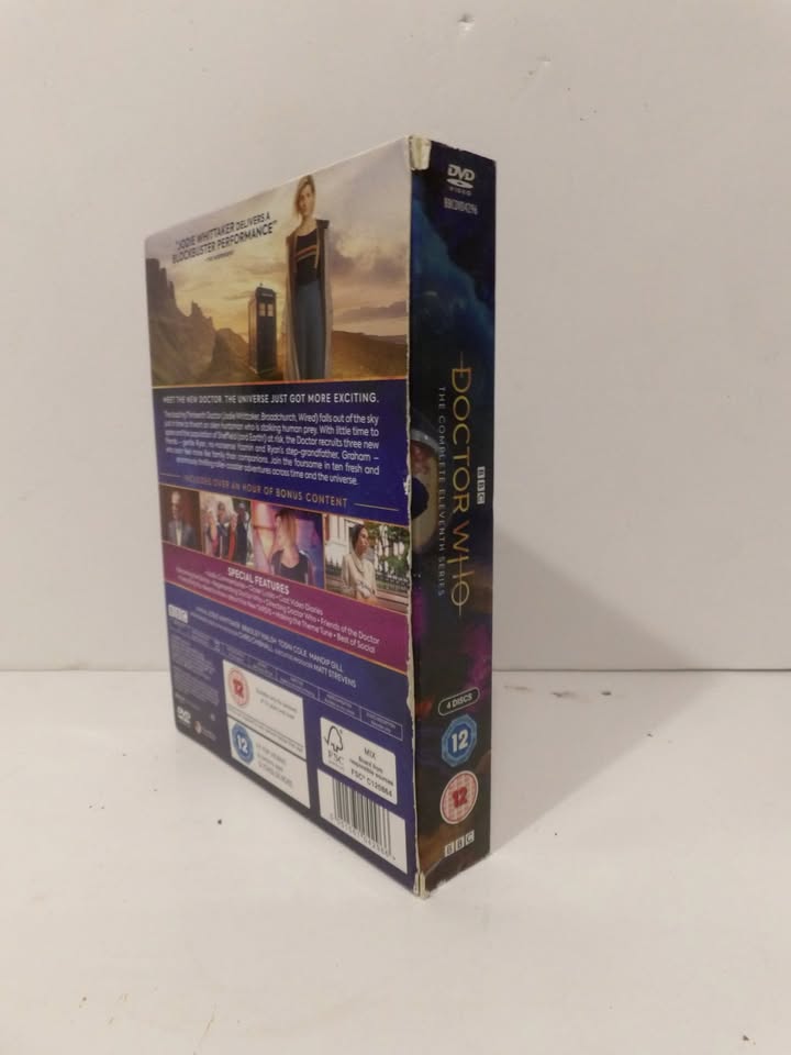 Doctor Who The Complete Eleventh Series [12] DVD Box Set Great Almost Unused image 3