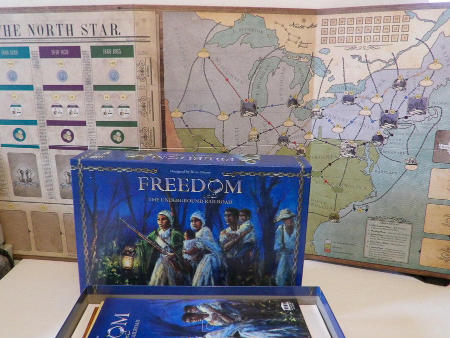 Freedom - The Underground Railroad - 2014 - Brian Mayer - Academy Games - As New Condition image 4