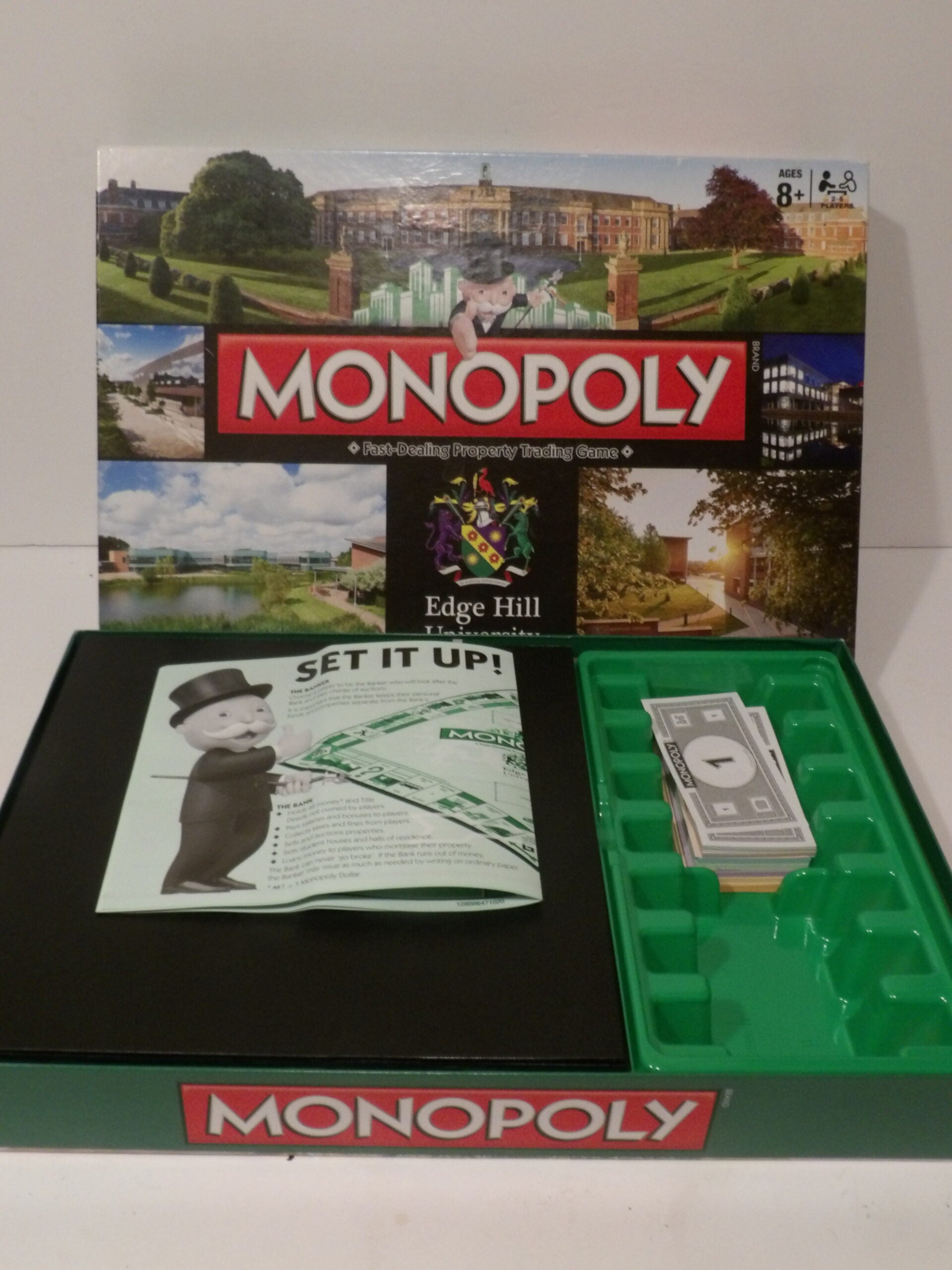 Monopoly Edge Hill University Limited Edition - Great Almost Unused Condition image 3