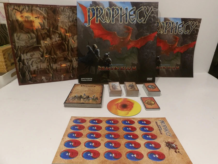 Z-Man Games - Prophecy Expansion 1 Dragon Realm - 2003 - Vlaada Chvátil - Great Condition image 6