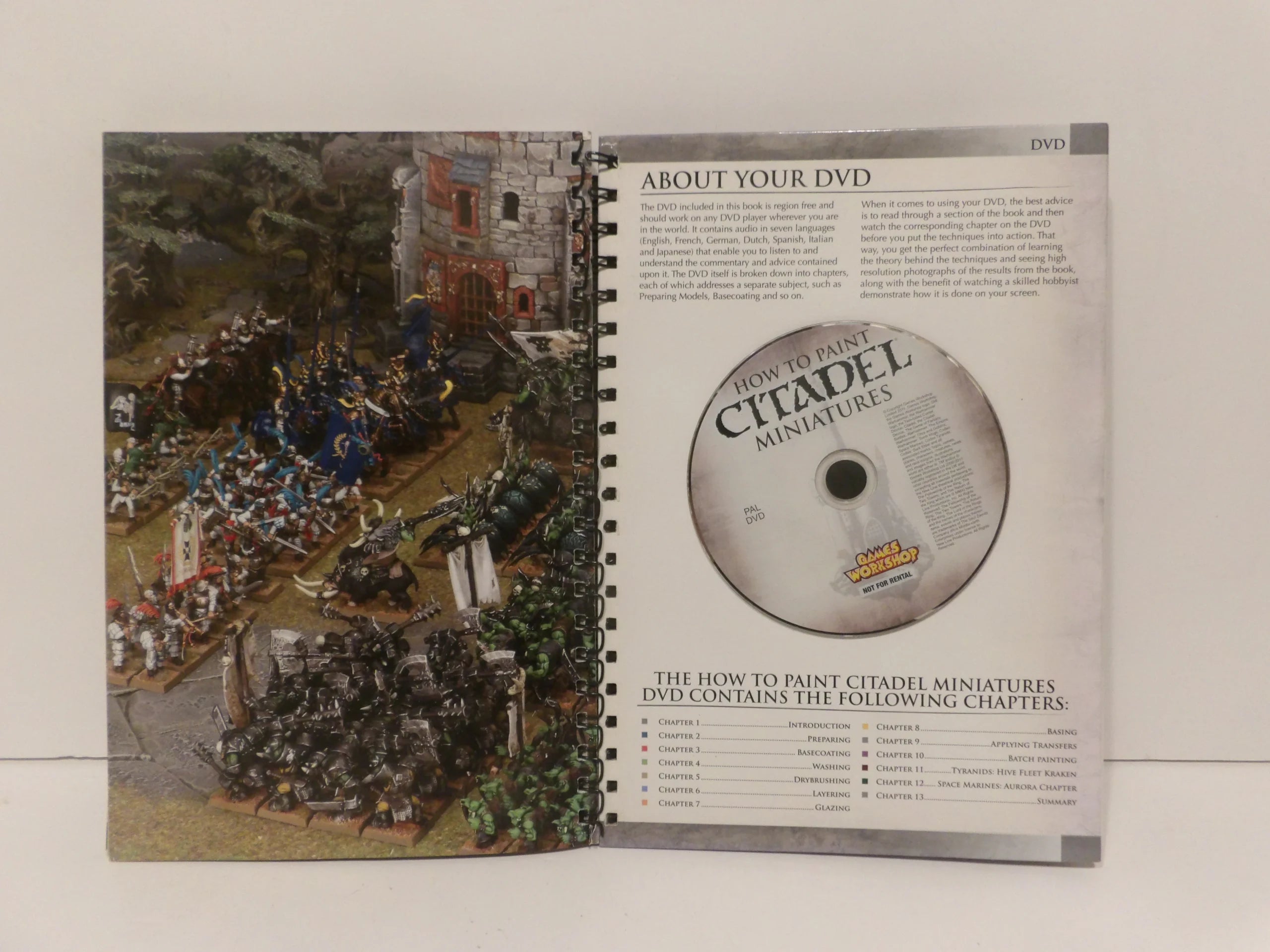 How to Paint Citadel Miniatures - Spiral Bound - 2012 - Games Workshop - As New Condition image 4