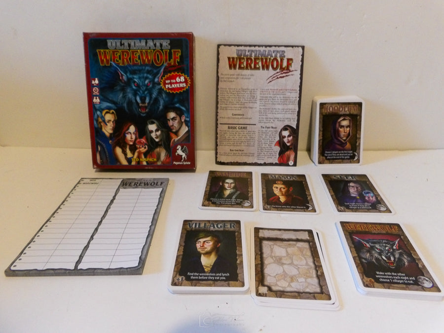 Ultimate Werewolf - Party Game - Ted Alspach - Great Unused Condition image 7