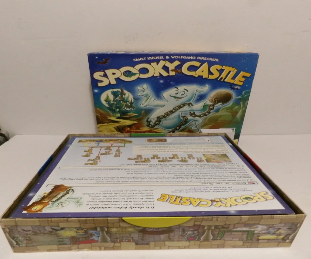 Spooky Castle - Board Game - Queen Games - Halloween Family Board Game - The Restricted Collection - 2016 - Like New image 1