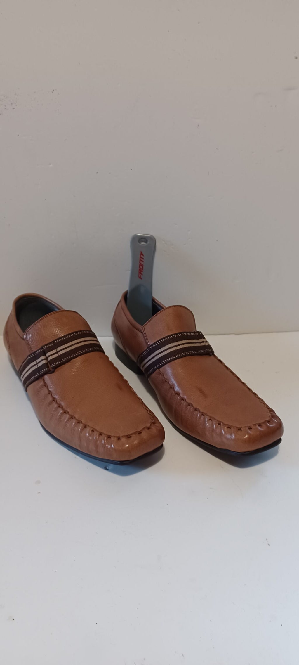 Front - Havana - Mens Shoes - Tan - Brand New image 0