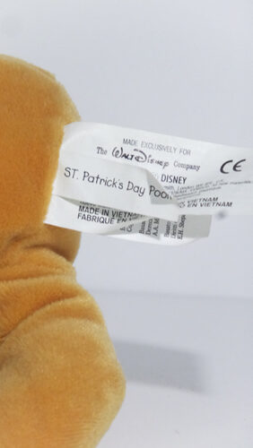 Disney St Patrick's Pooh Plush image 2