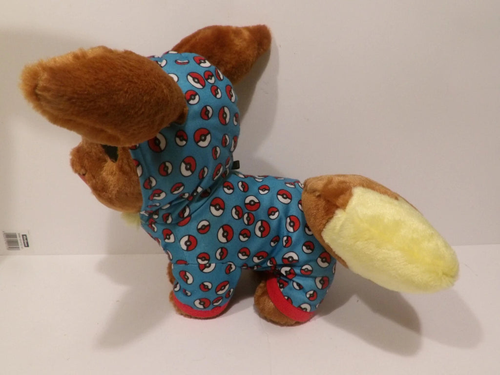 Build Build A Bear (BAB) Pokemon Eevee Soft Plush Toy & Outfit Good Stored Condition image 3