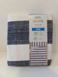 Blue & White King Size Duvet Set image 0