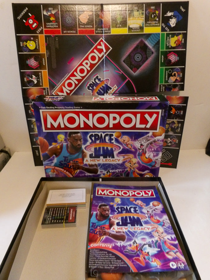 Monopoly - Space Jam - A New Legacy - 2021 - Hasbro - Great Condition image 4