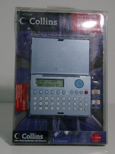 Collins DC752GB Spell Checker With Theseaurus image 0