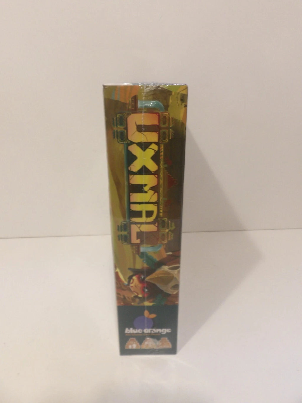 Uxmal Board Game - Blue Orange - BNFS - Build the Great Pyramid of Uxmal & Claim image 1