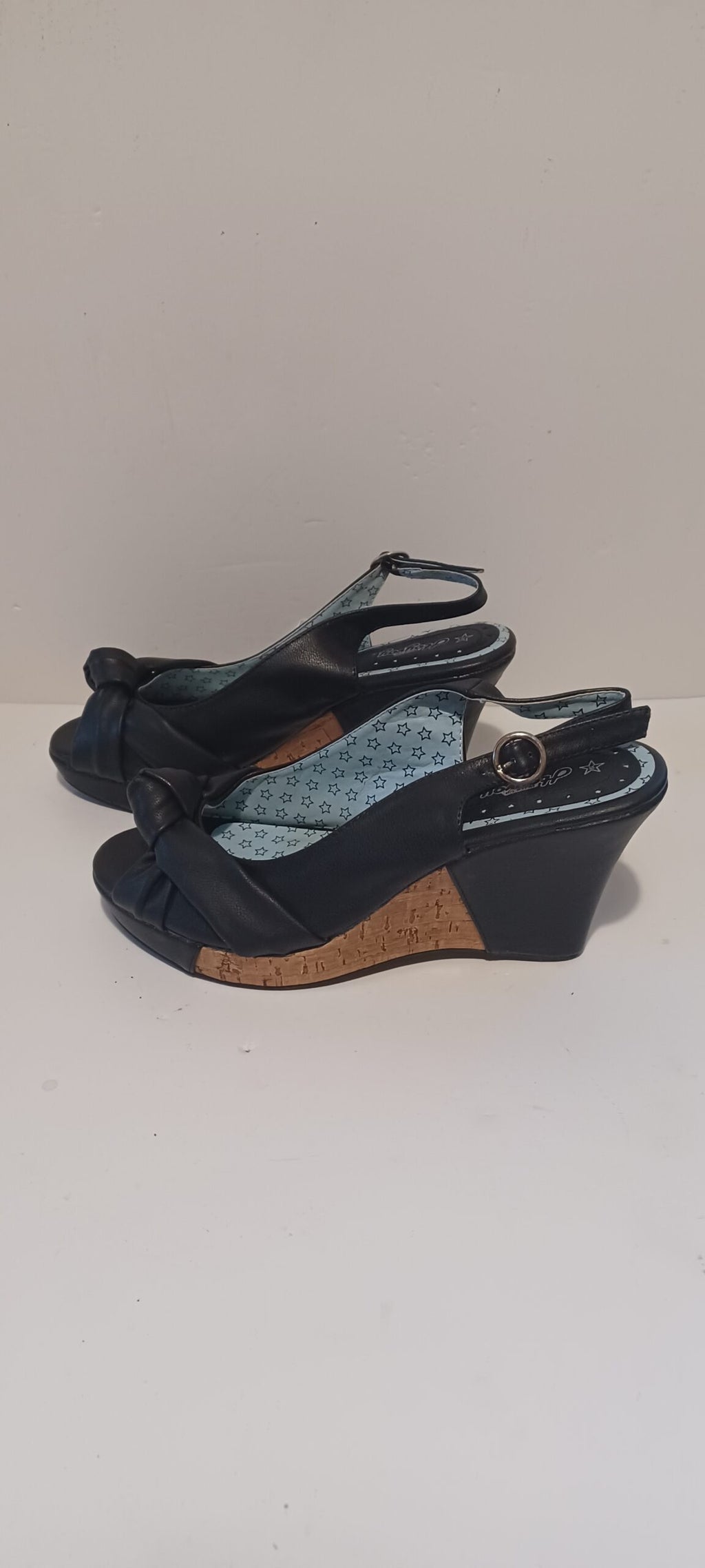 Hoyvoy - Sandalia - Heel Strap - Toeless - Black - Brand New image 3
