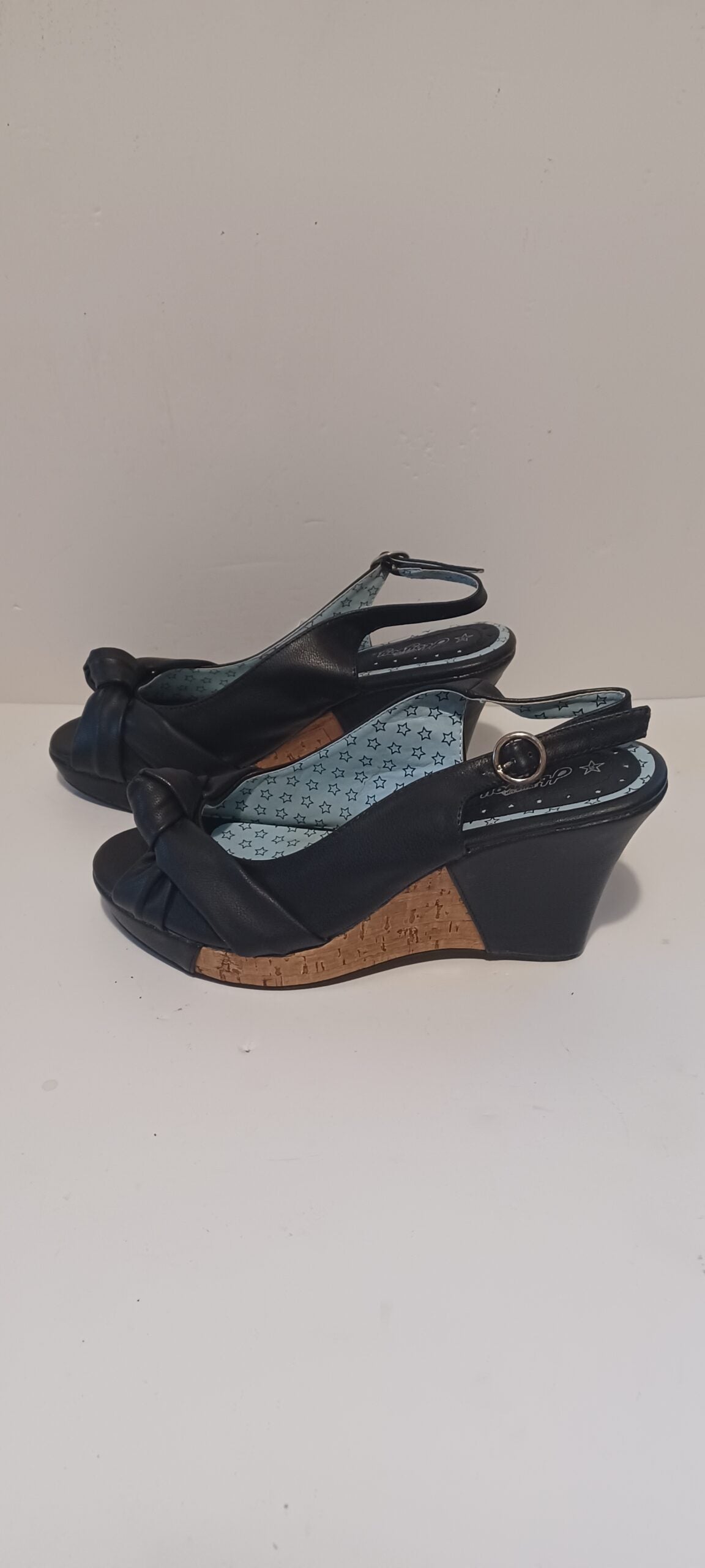 Hoyvoy - Sandalia - Heel Strap - Toeless - Black - Brand New image 3