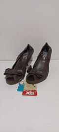 Xti - Sra - Ladies Heel - Bow - Brown - Brand New - 8/41, Brown image