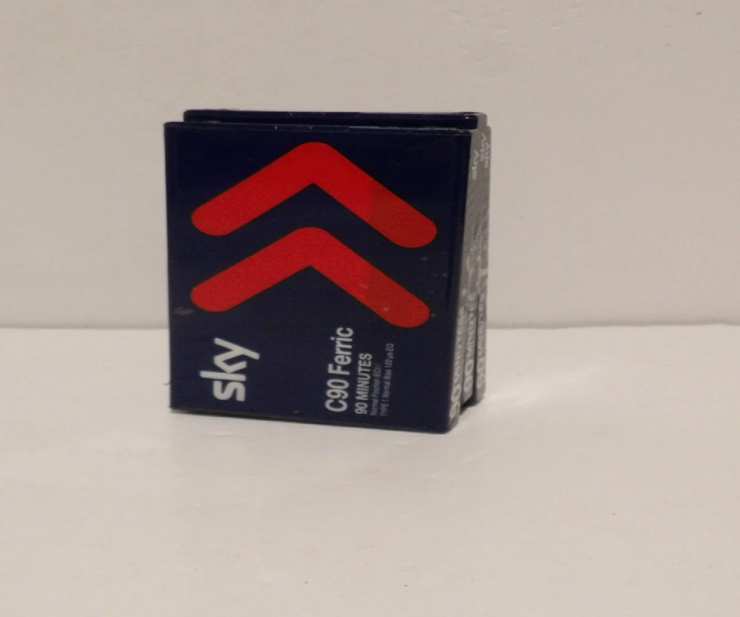 Sky - C90 - Ferric 90 Minutes - 3x Blank Cassettes - Brand New Sealed image 3