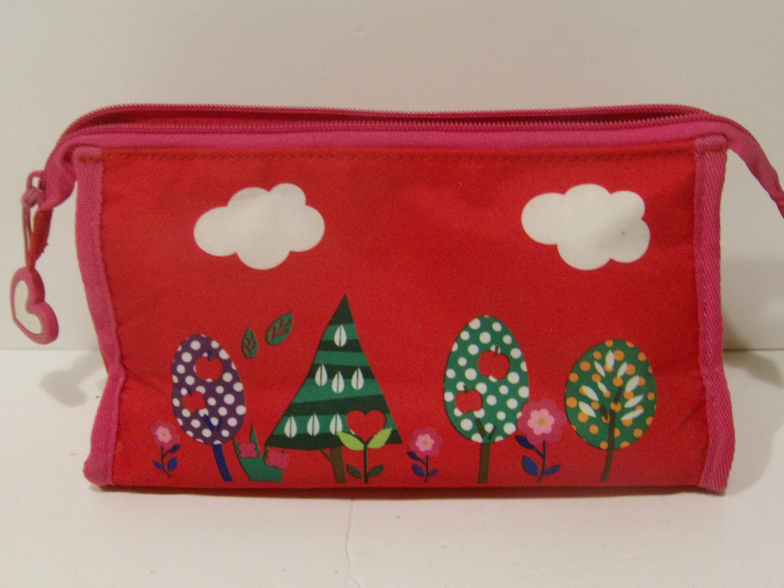 Disney Minnie Mouse Samsonite Toiletry Wash Make Up Bag Camera Pencil Case 8"x5" image 3