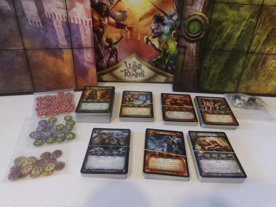 Berserk War of the Realms Board Game 100% Complete Great Unused Condition image 1