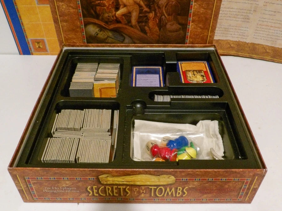 Secrets of the Tombs - Rio Grande Games - Board Game - Great Condition image 2