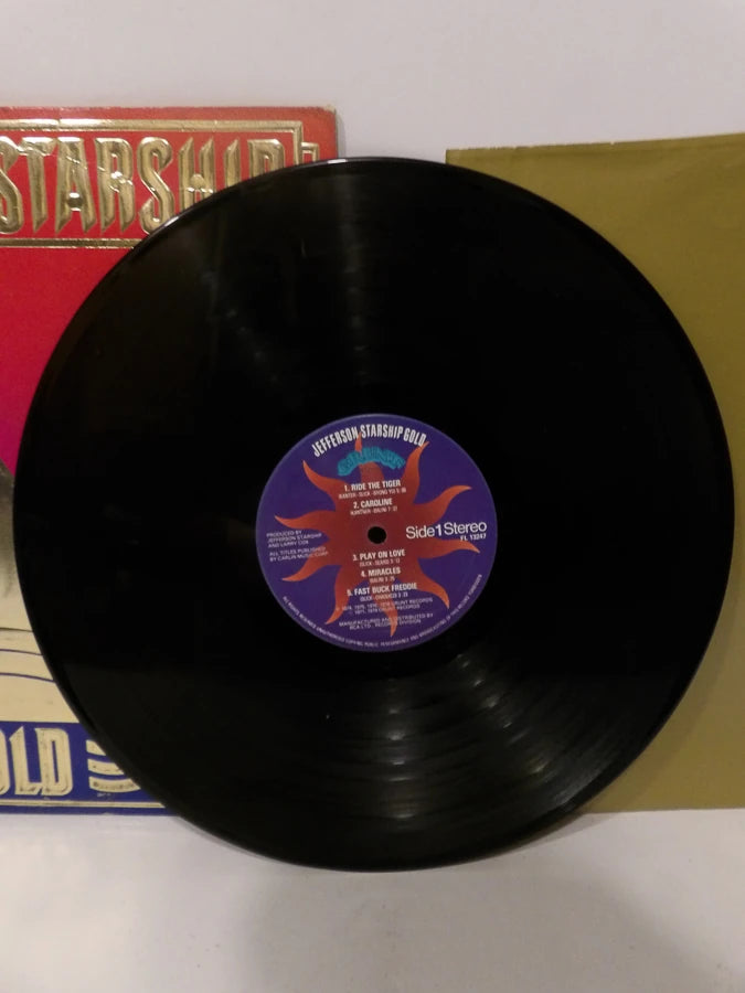 Jefferson Starship - Gold - Greatest Hits - 1978 - Vinyl - LP - Album - Rhino - Columbia - Great Condition image 4