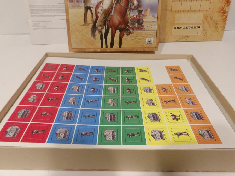 RARE - Way Out West - 3 to 5 Players - 1998 - Martin Wallace - Warfrog Games - Great Condition image 6