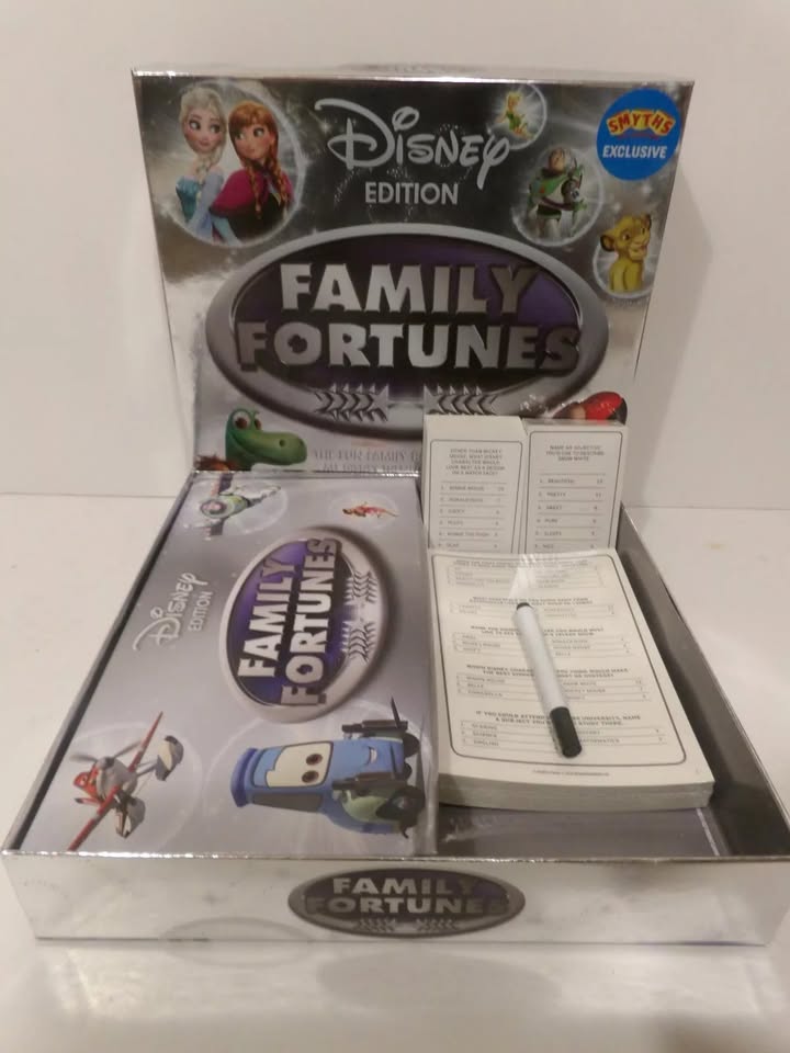 Smyths Exclusive Disney Edition Family Fortunes Board Game Complete & Very Good Condition image 4
