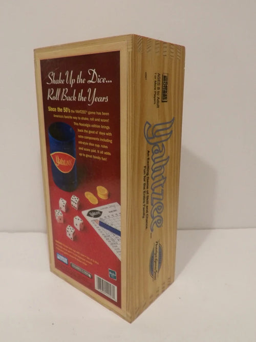 2004 - Hasbro - Parker Brothers - Yahtzee Nostalgia Game Series - Great Condition image 1