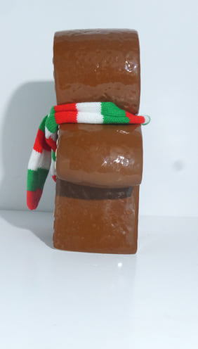 Ginger Bread Man Cookie Jar With Scarf image 2