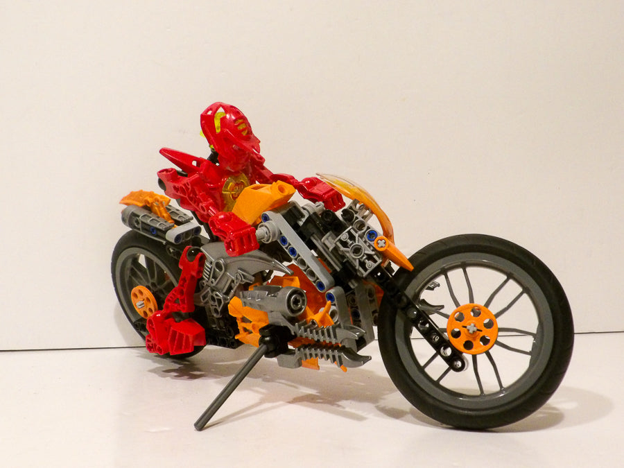 Lego Hero Factory Furno Bike 7158 Motorbike Vehicle Set 2010 Rare... image 1
