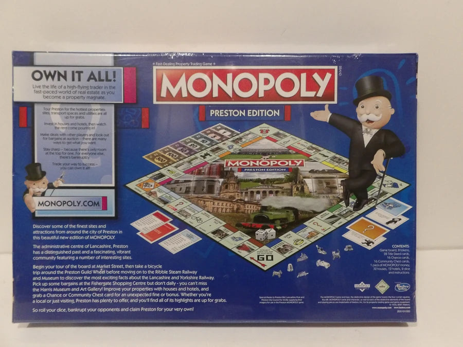 Winning Moves - Preston - Monopoly - Board Game - Brand New Sealed image 1