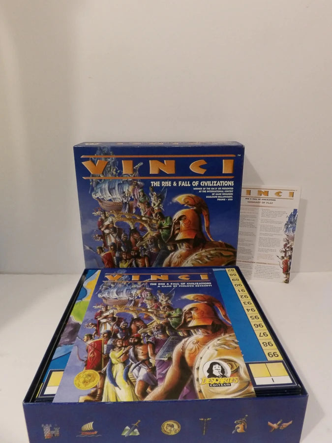 Vinci - Board Game - Philippe Keyaerts - European Civilizations - Great Condition image 3