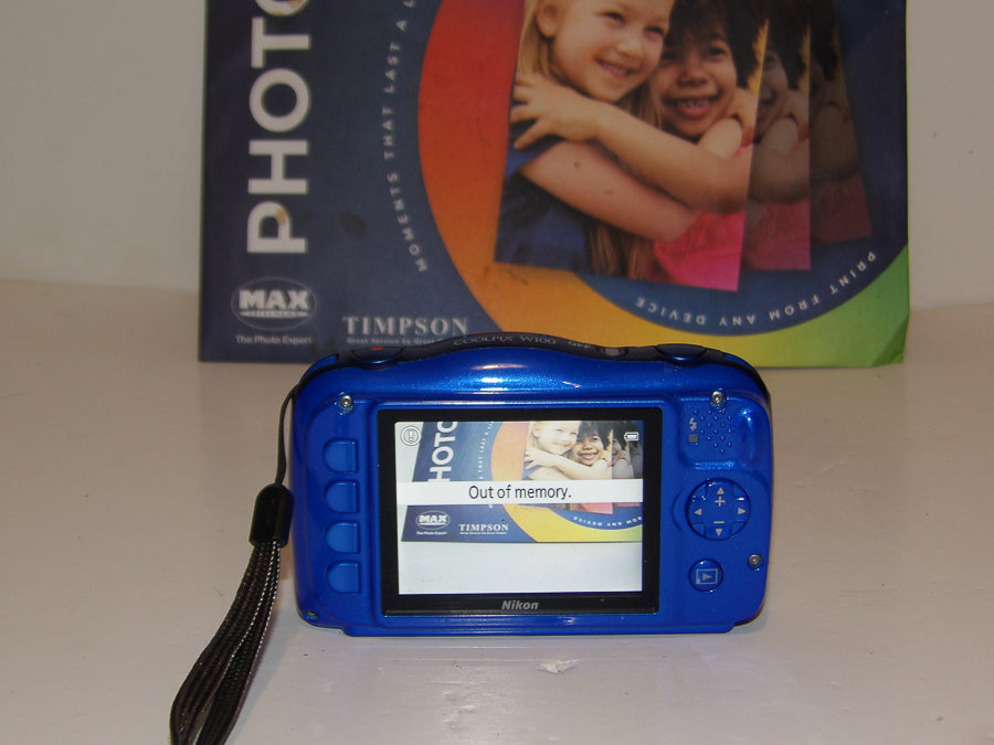 Nikon | Coolpix W100 | 13.2 Mega Pixel | Digital Waterproof Camera | Great Unused Condition image 6