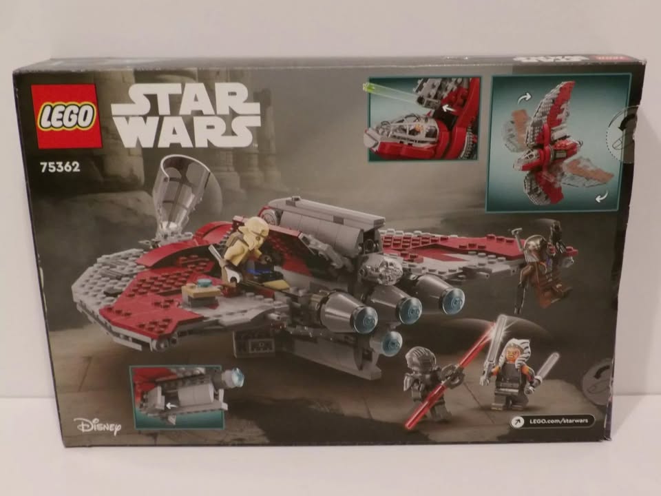 Lego - Star Wars - 75362 - Ahsoka Tano's T-6 Jedi Shuttle - Box Opened Ship Only image 2