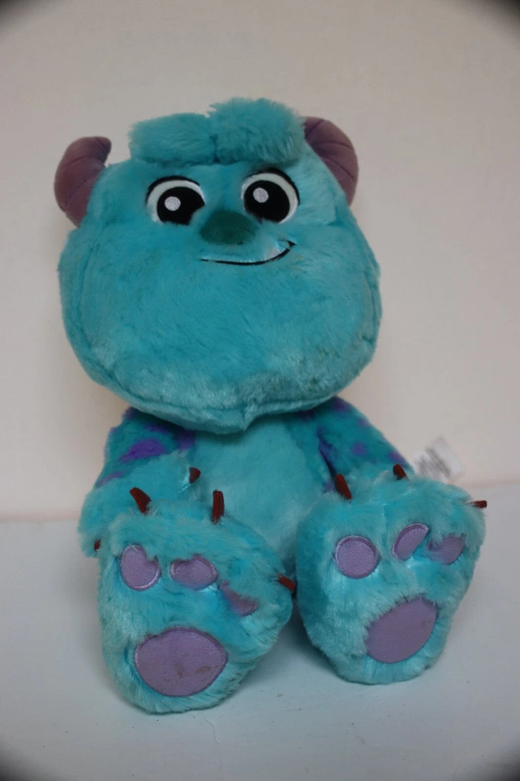 Disney Parks Baby Sulley Plush Monsters Inc 10" Seated Big Feet Collection Sully image 0