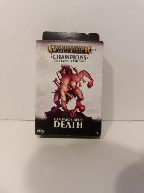 New Sealed - Warhammer: Age of Sigmar Champions Campaign TCG Deck - Death image 0
