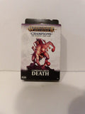 New Sealed - Warhammer: Age of Sigmar Champions Campaign TCG Deck - Death image 0