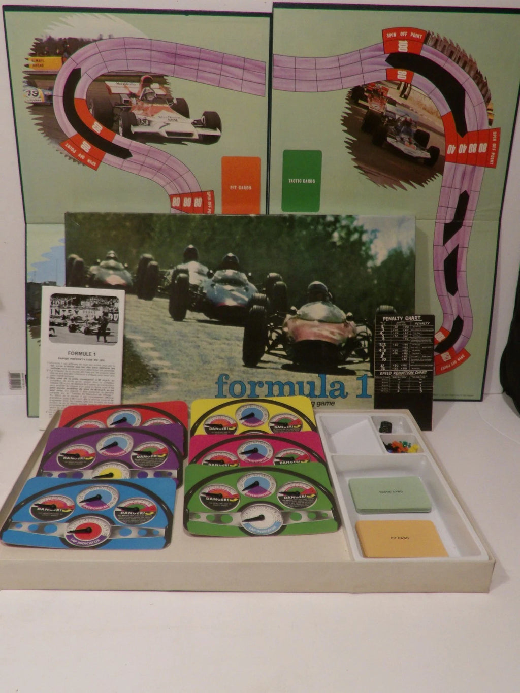 Formula 1 1973s Complete Waddingtons Vintage Board Game image 0