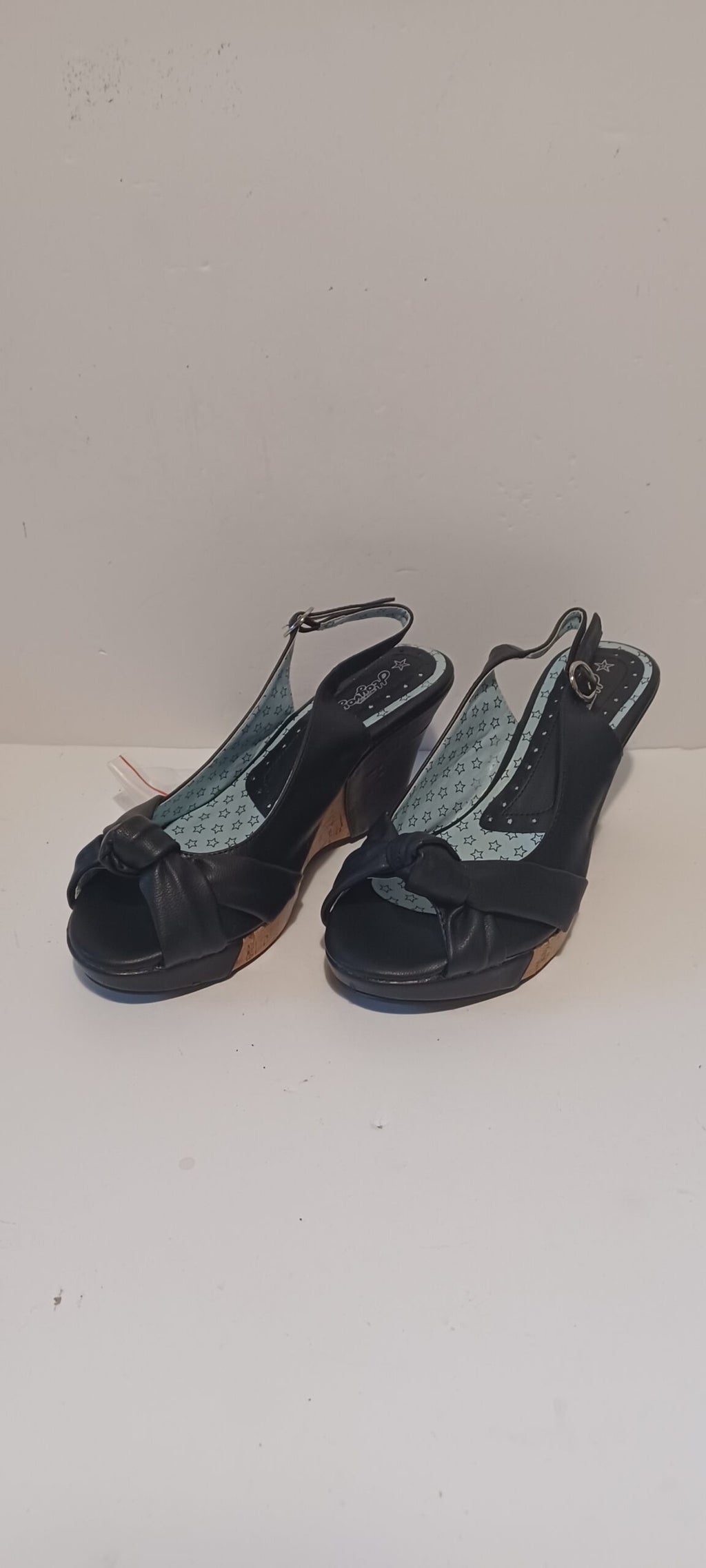 Hoyvoy - Sandalia - Heel Strap - Toeless - Black - Brand New image 2